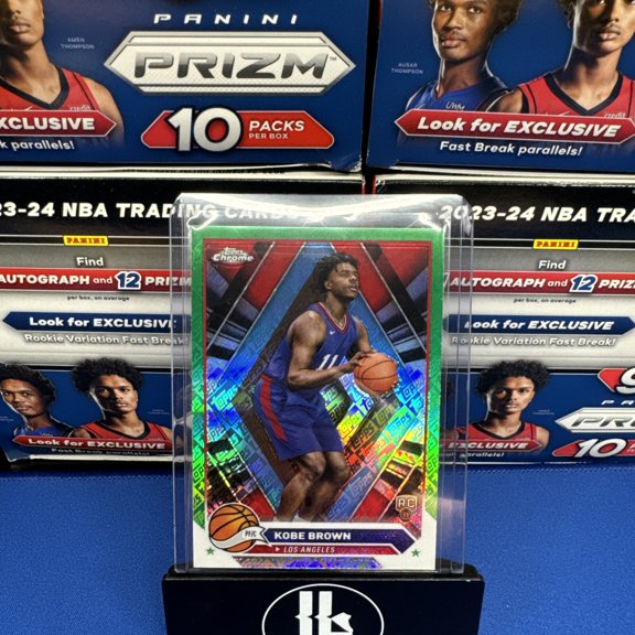 2024 Topps Chrome Kobe Brown #18 Refractor Parallel/Variety Rookie Base Set