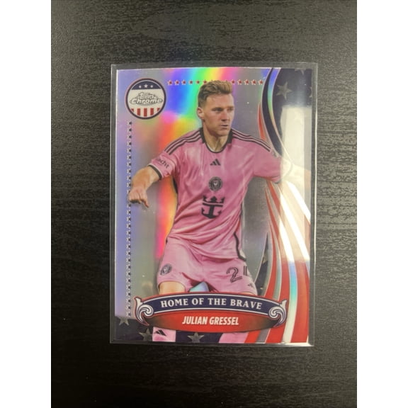2024 Topps Chrome Lionel Messi #282 Refractor Inter Miami CF Soccer Card