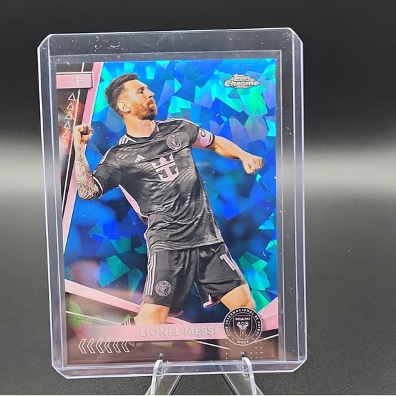 2024 Topps Chrome MLS Sapphire Edition Lionel Messi #10 Sapphire Base Set Sapphire