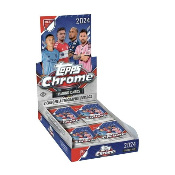 2024 Topps MLS Major League Soccer Chrome Hobby Box