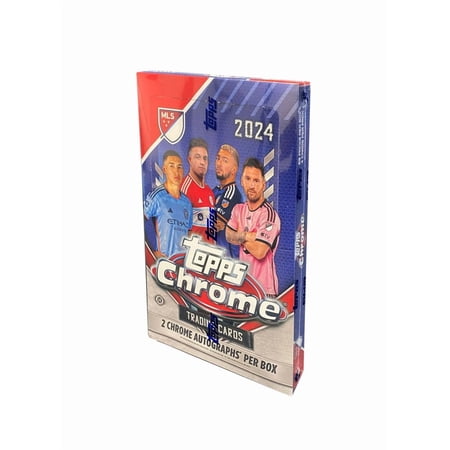 2024 Topps MLS Major League Soccer Chrome Hobby Box