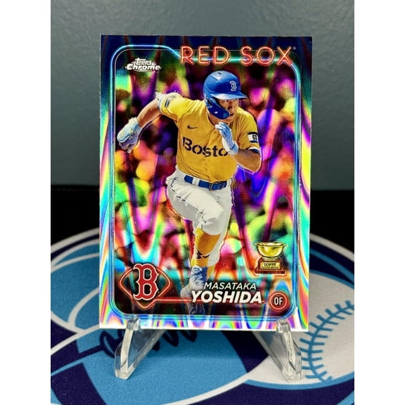 2024 Topps Chrome Masataka Yoshida #63 Raywave Refractors