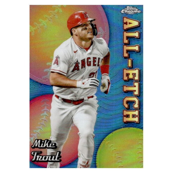 2024 Topps Chrome Chrome All Etch Mike Trout CAE-2 MLB Baseball Card