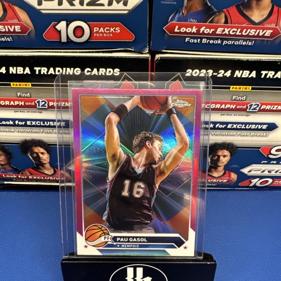 2024 Topps Chrome Pau Gasol #179 Pink Parallel/Variety Base Set