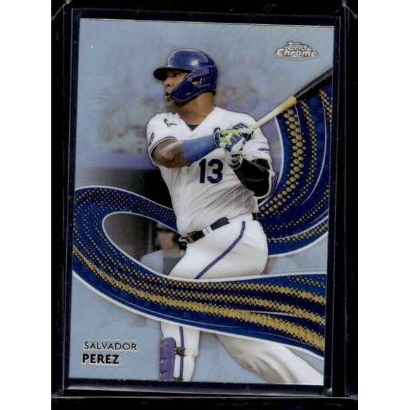 2024 Topps Chrome Salvador Perez #S-19 Strokes