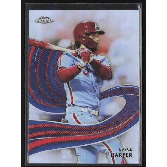 2024 Topps Chrome Strokes Bryce Harper #S-6