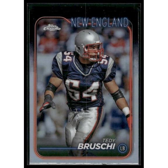 2024 Topps Chrome Tedy Bruschi #124 Refractor