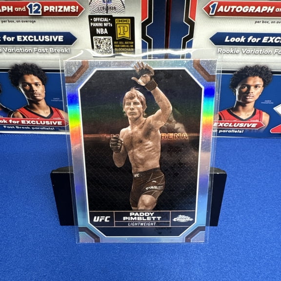 2024 Topps Chrome UFC Base Paddy Pimblett #151 Sepia Refractor Parallel/Variety Base Set