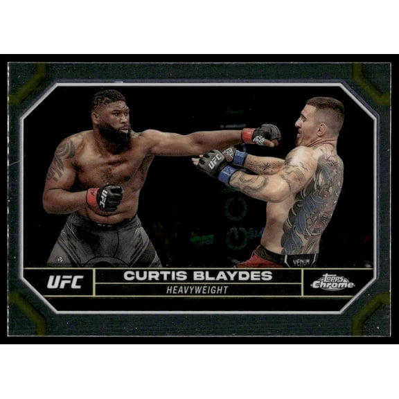2024 Topps Chrome UFC Curtis Blaydes #51 MMA Near Mint Trading Card