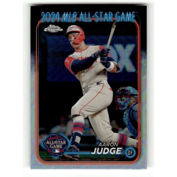2024 Topps Chrome Update All-Star Game #ASGC-6 Aaron Judge New York Yankees MLB Baseball Trading Card