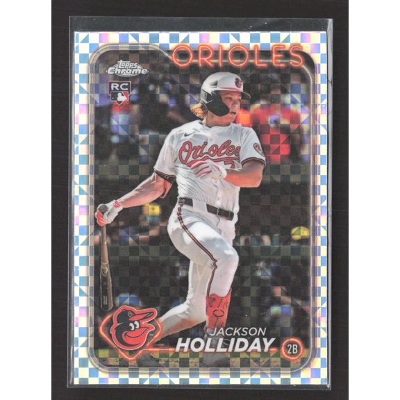 2024 Topps Chrome Update Jackson Holliday #USC200 X-Fractor RC