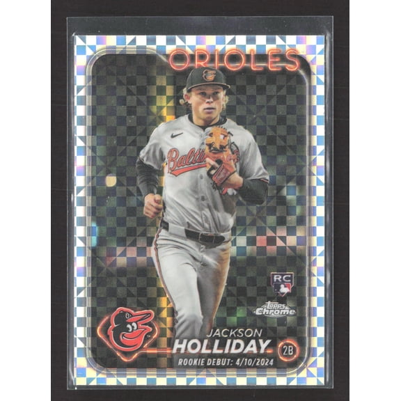 2024 Topps Chrome Update Jackson Holliday #USC89 X-Fractor RC