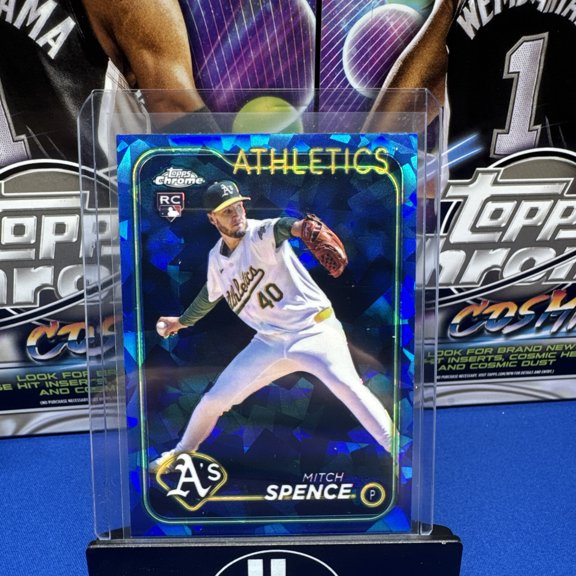 2024 Topps Chrome Update Sapphire Mitch Spence #USCS28 Sapphire RC