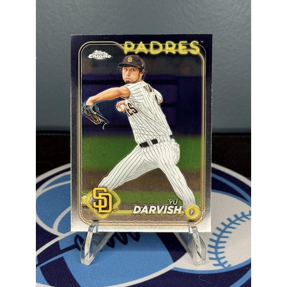 2024 Topps Chrome Yu Darvish #237 San Diego Padres MLB BASEBALL Trading Card