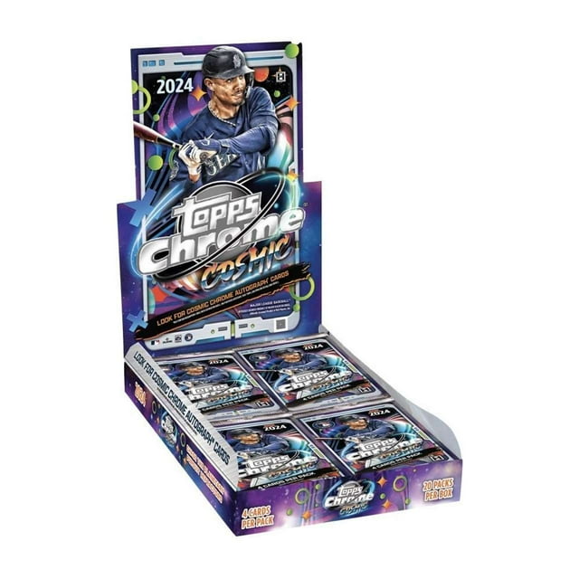 MLB 2024 Cosmic Chrome Hobby Box (20 Packs per Box)