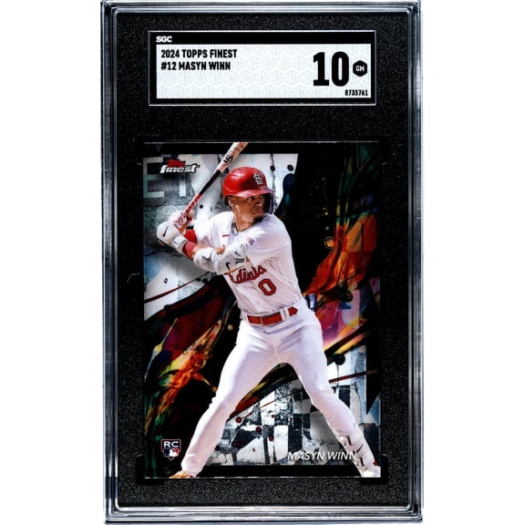 2024 Topps Finest #12 Masyn Winn SGC 10