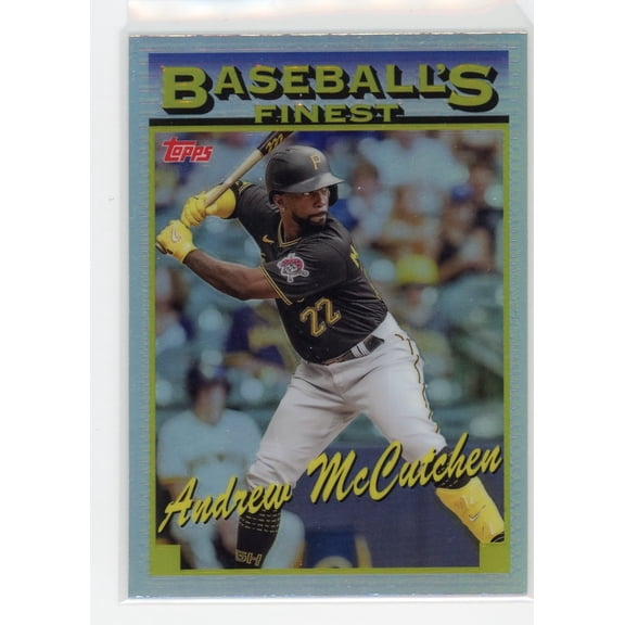 2024 Topps Finest Andrew McCutchen #93-19 Baseball's Finest