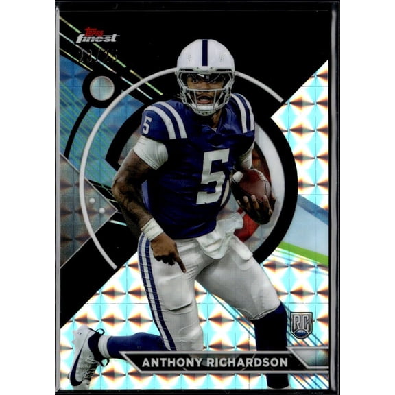2024 Topps Finest Anthony Richardson #194 Refractor RC