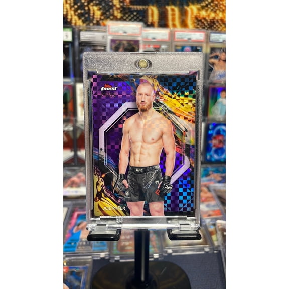 2024 Topps Finest Joe Pyfer UFC MMA Trading Card