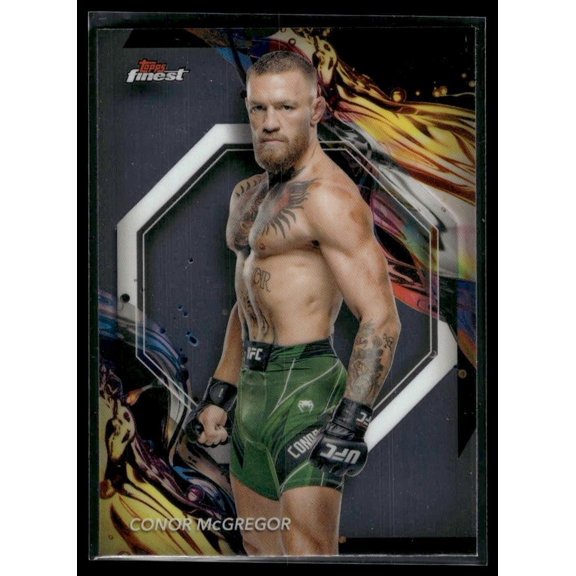 2024 Topps Finest UFC Conor McGregor #151 Near Mint Or Better Baseball Card
