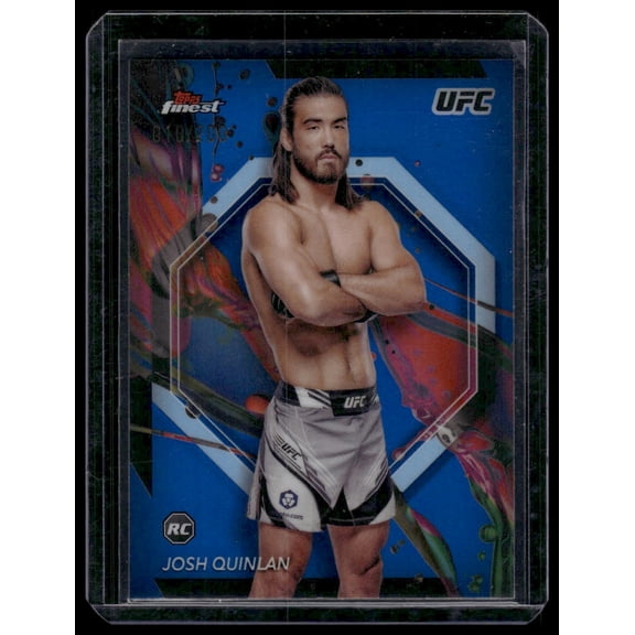 2024 Topps Finest UFC Josh Quinlan #20 /200 RC