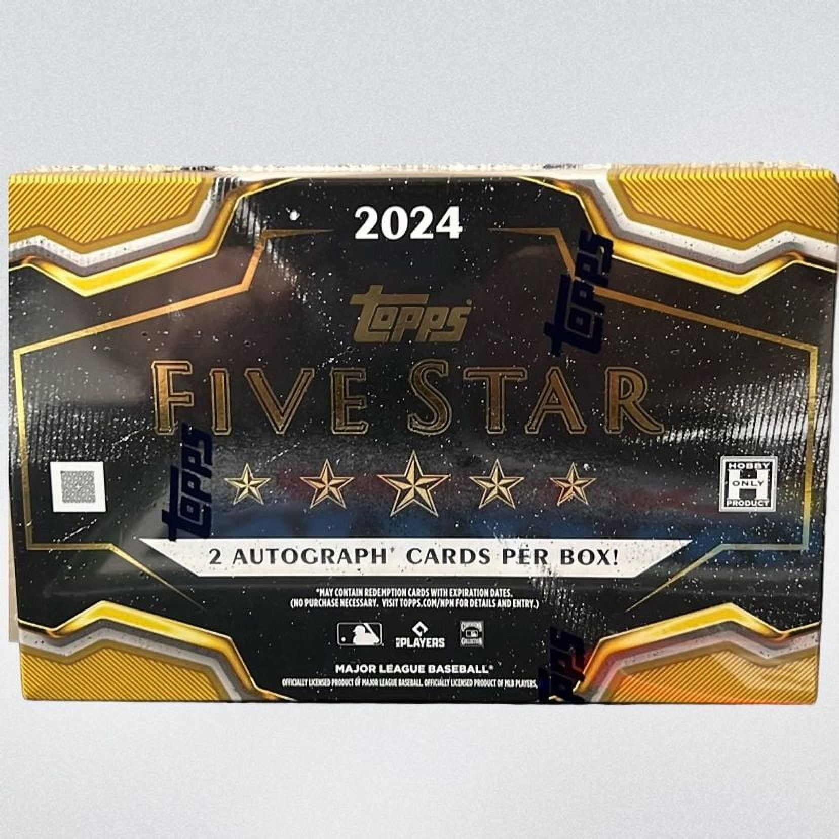 2024 Topps Five Star Baseball Hobby Box - Walmart.com