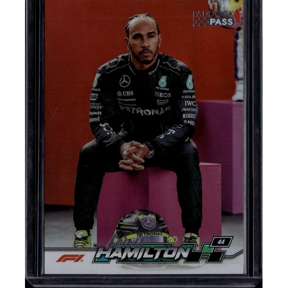 2024 Topps Formula 1 Paddock Pass Lewis Hamilton #6 Pink
