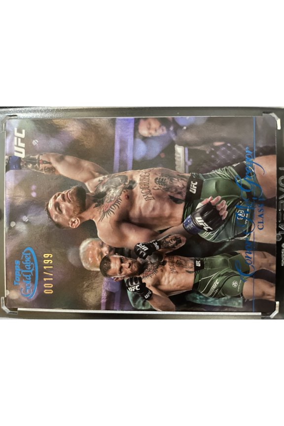 2024 Topps Gold Label Class 1 Conor McGregor #53 Blue /199 UFC MMA Trading Card