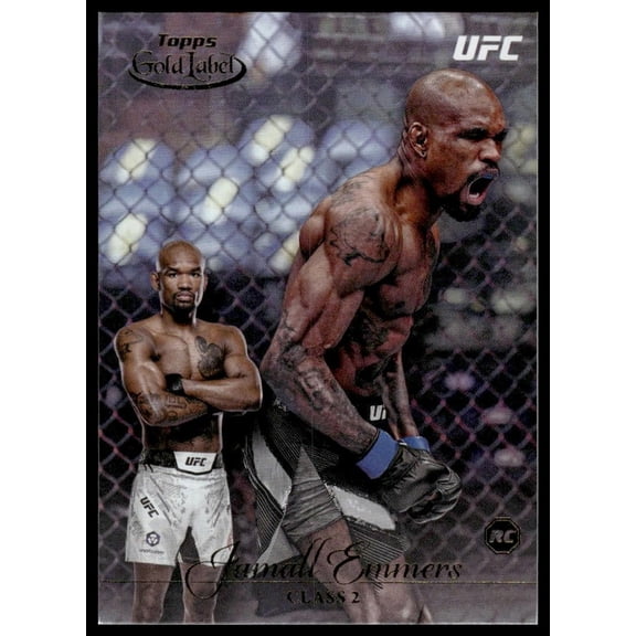 Near Mint 2024 Topps Gold Label Class RC Jamall Emmers #71 UFC MMA Trading Card