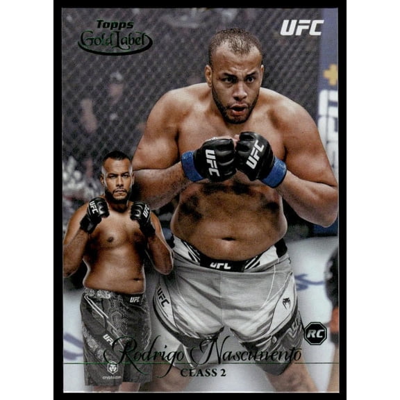 2024 Topps Gold Label Rodrigo Nascimento Class RC #29 UFC Trading Card