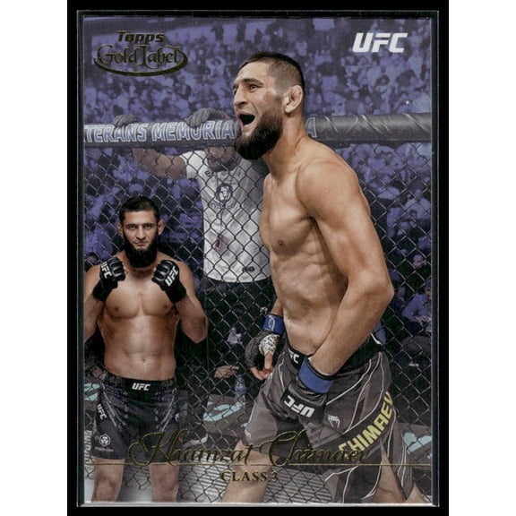 2024 Topps Gold Label UFC Class 3 #23 Khamzat Chimaev Near Mint MMA Card