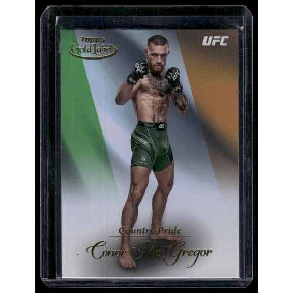 2024 Topps Gold Label UFC Conor McGregor #CP-2 Country Pride