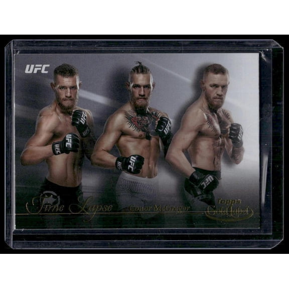 2024 Topps Gold Label UFC Conor McGregor #TL-1 Time Lapse