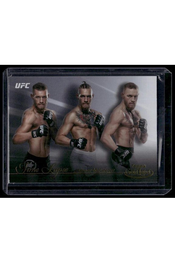 2024 Topps Gold Label UFC Conor McGregor #TL-1 Time Lapse