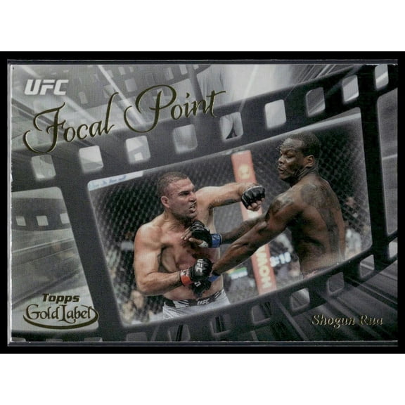 2024 Topps Gold Label UFC Shogun Rua #FP-12 Focal Point