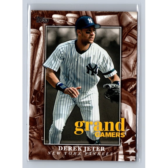 2024 Topps Grand Gamers Derek Jeter New York Yankees #GOG-6 Baseball Card