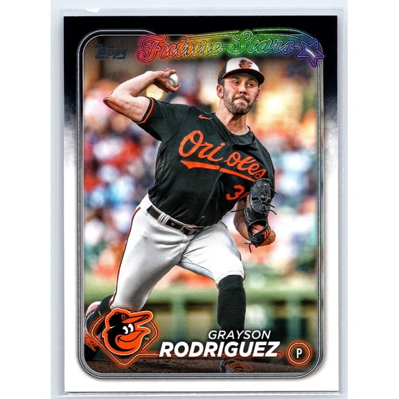 2024 Topps #111 Grayson Rodriguez Baltimore Orioles Baseball Card
