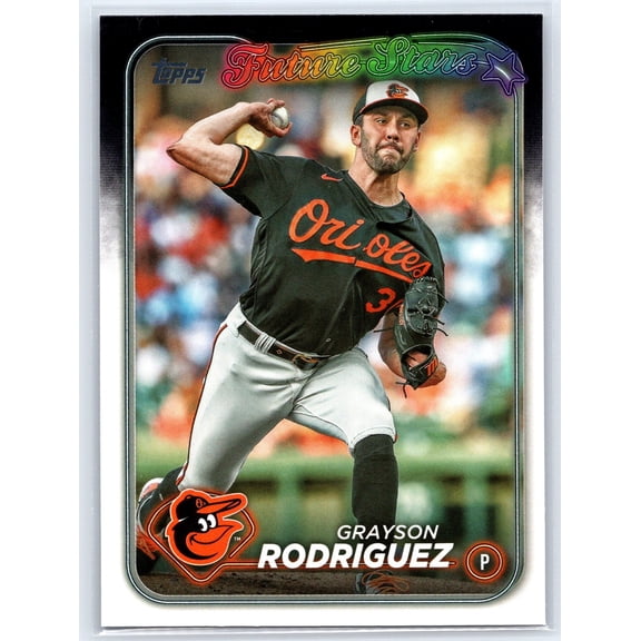 2024 Topps #111 Grayson Rodriguez Baltimore Orioles Baseball Card