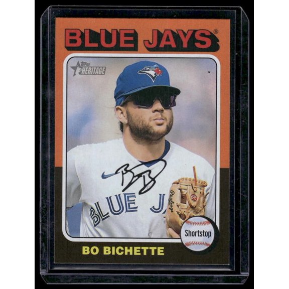 2024 Topps Heritage Bo Bichette Toronto Blue Jays #152C Baseball Card