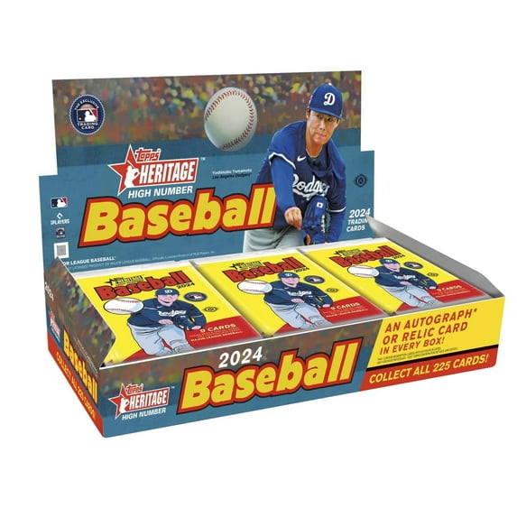 2024 Topps Heritage High Number Baseball Hobby Box
