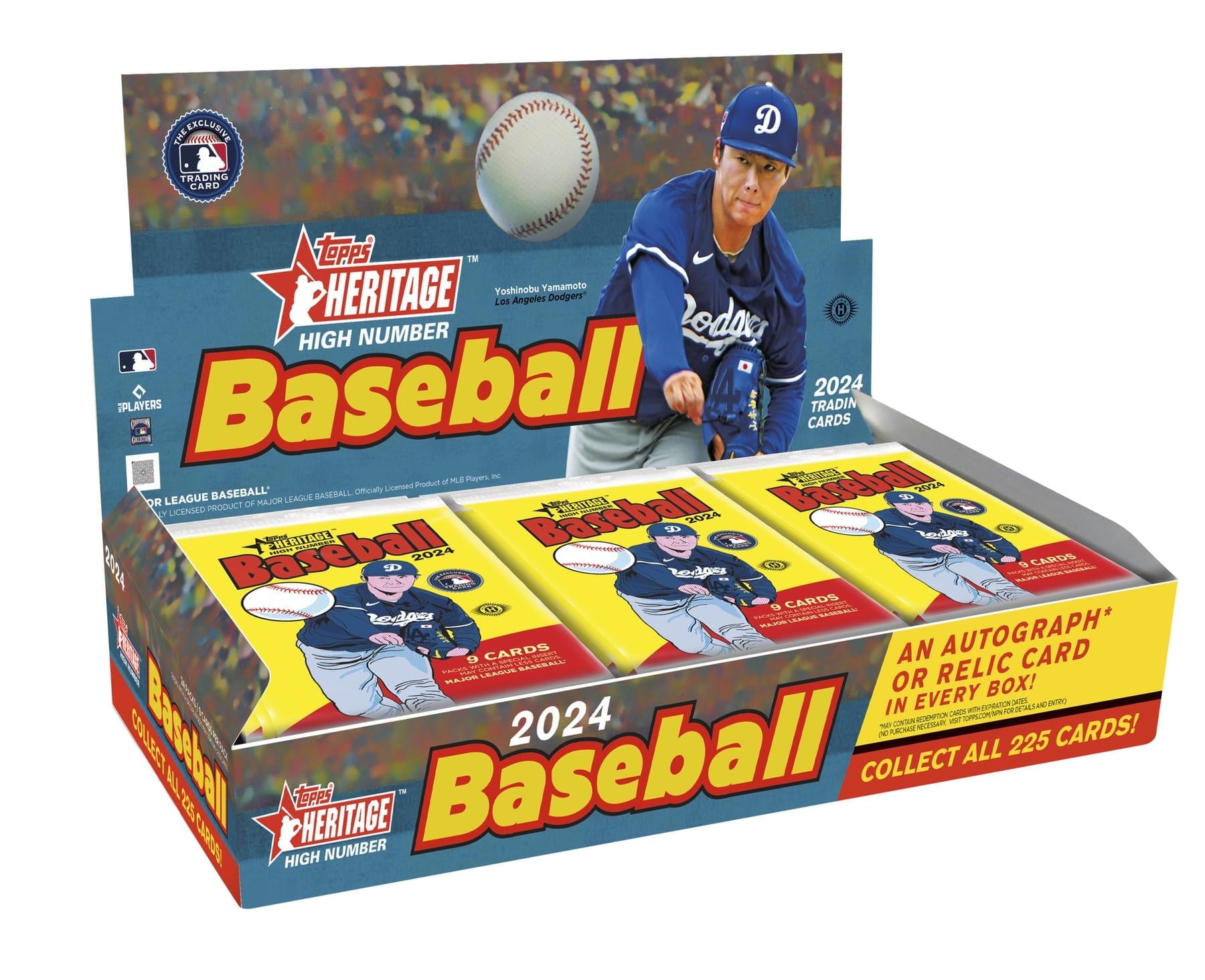 2024 Topps Heritage High Number Baseball Hobby Box (Presell)