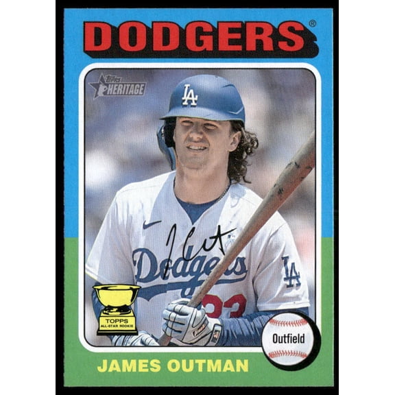 2024 Topps Heritage James Outman #413
