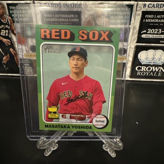 2024 Topps Heritage Masataka Yoshida #292 Chrome Parallel/Variety Base Set