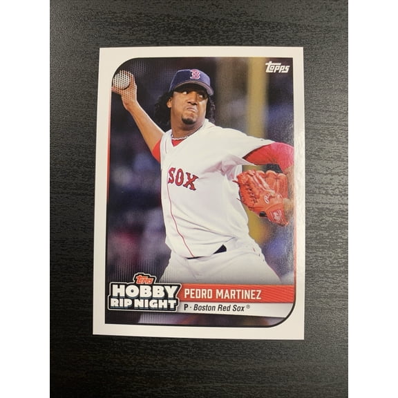 2024 Topps Hobby Rip Night Pedro Martinez Boston Red Sox #25 Exclusive Trading Card