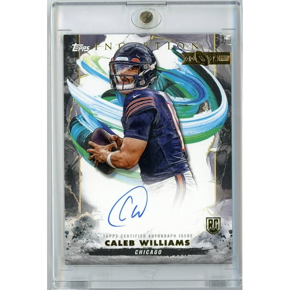 2024 Topps Inception Caleb Williams #RA-CW Auto Rookie RC Football Card