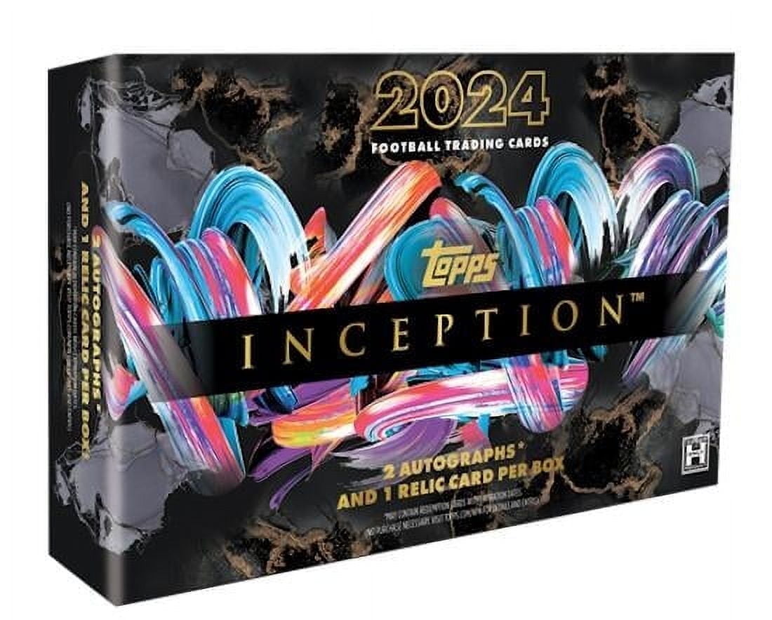 Inception 2024 Topps Inception Football Hobby Box with Autographs