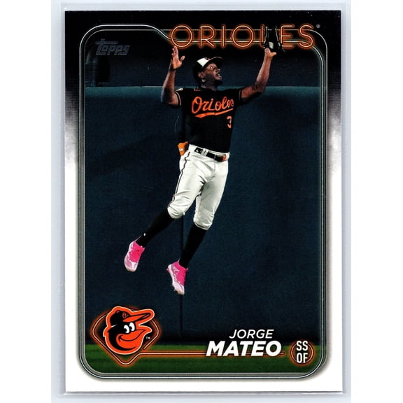 2024 Topps Jorge Mateo Baltimore Orioles #42 Baseball Card