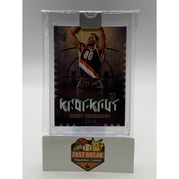 2024 Topps Knockout Scoot Henderson #KO-13 /49 RC