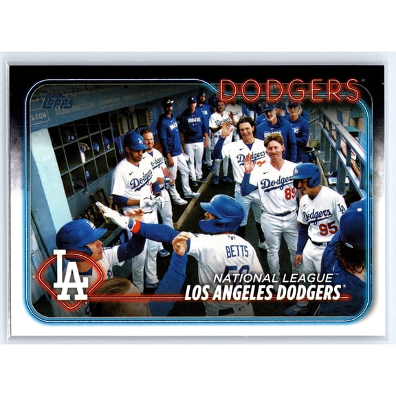 2024 Topps Los Angeles Dodgers #183 Baseball Card Near Mint or Better