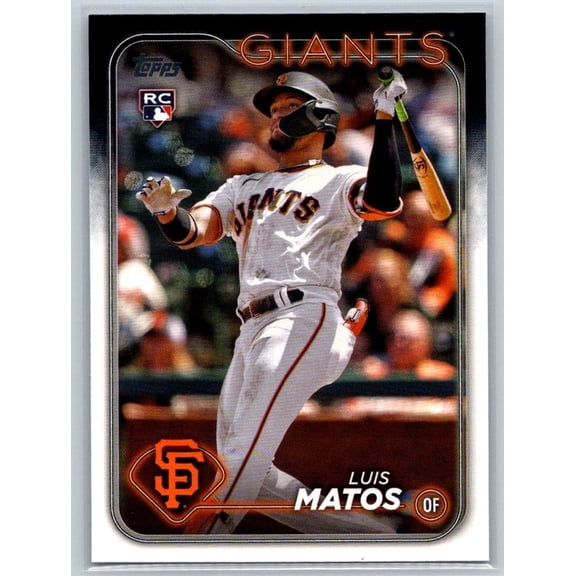 2024 Topps San Francisco Giants Luis Matos #28 RC Baseball Card